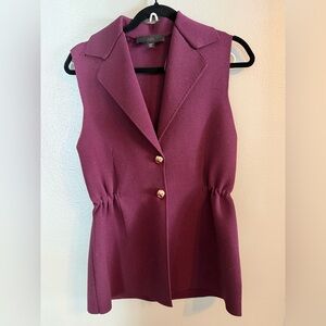 Zara Burgundy Knit Sweater